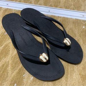 Juicy Couture Heeled Flip Flops